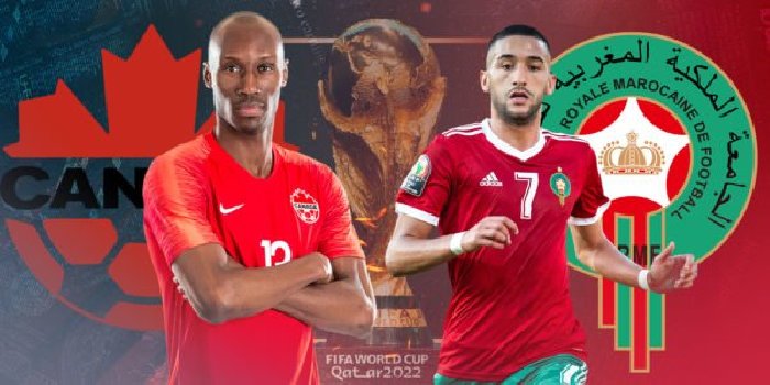 Link trực tiếp Canada vs Morocco, 22h00 ngày 1/12, World Cup 2022