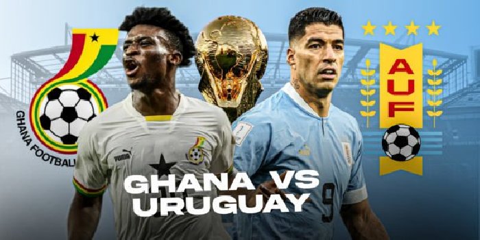 Link trực tiếp Ghana vs Uruguay, 22h00 ngày 2/12, World Cup 2022