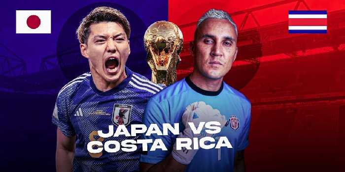 Link trực tiếp Nhật Bản vs Costa Rica, 17h00 ngày 25/11, World Cup 2022